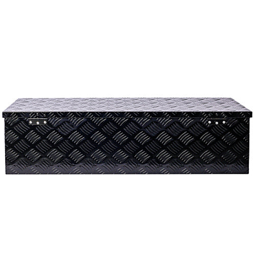 39inch Aluminum Tool Box,heavy Duty Truck Bed Tool Box,outdoor Trailer Pickup Storage Tool Box,RV Storage Organizer,underbody Box W Lock Keys,black 39x13x10inch
