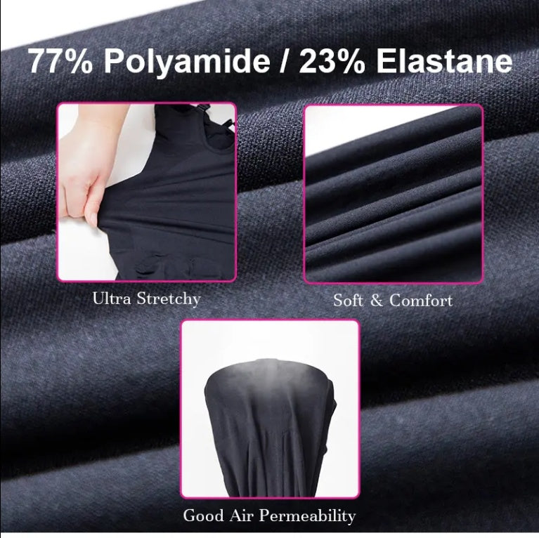 SEAMLESS One Piece Bodyshaper Ladies Shapewear Swimsuit Solid Color Stretch Full Bust Nylon Spandex Bodyshaper For Woman