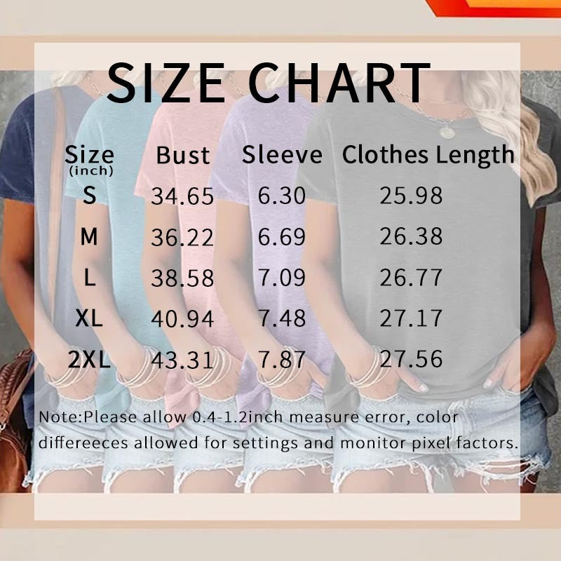 5 Pack Womens T Shirts Short Sleeve Basic Tees Crew Neck Fashion Tops Casual Summer Outfits Clothes