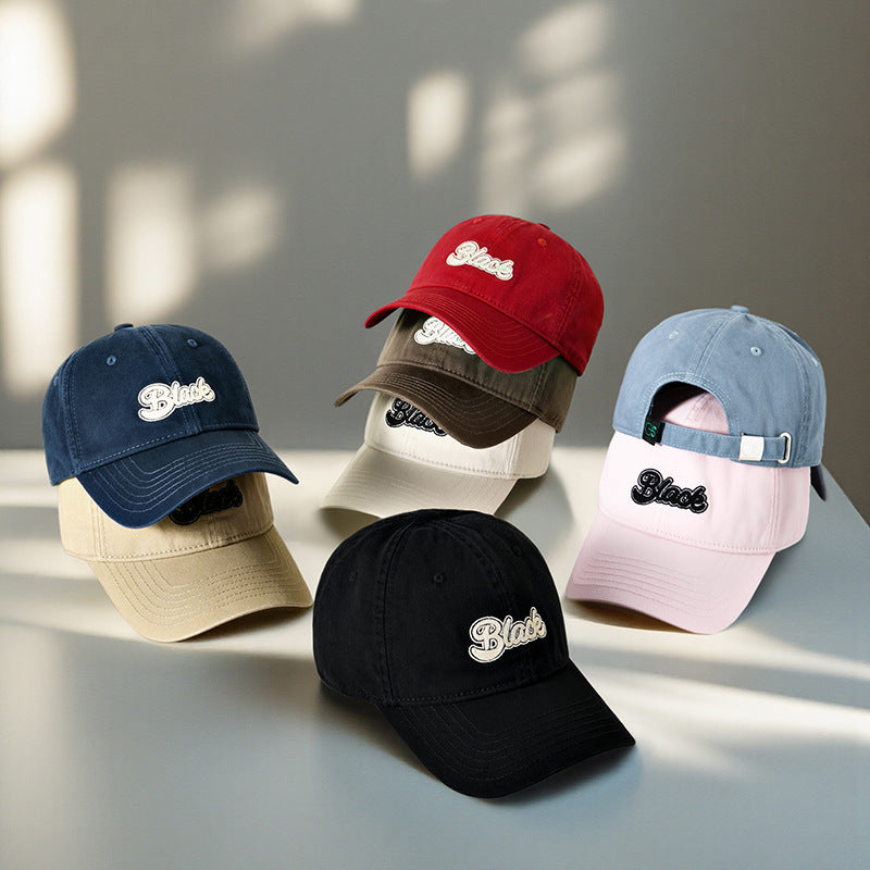 Retro American Casual Soft Top Baseball Cap