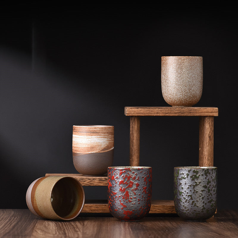Japanese Retro Ceramic Kiln Turned Into A Tea Cup