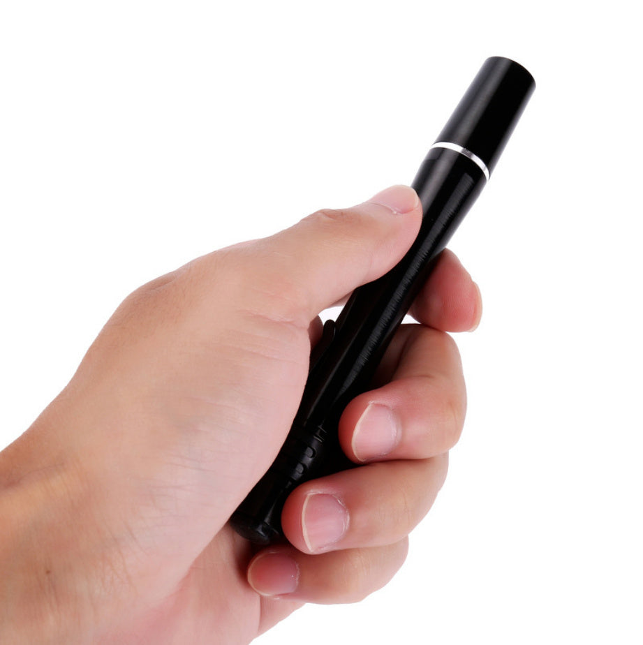 2x UV Pen Light 395nm Black Light Portable Ultra Violet Pocket LED Flashlight Mini Torch Work Light