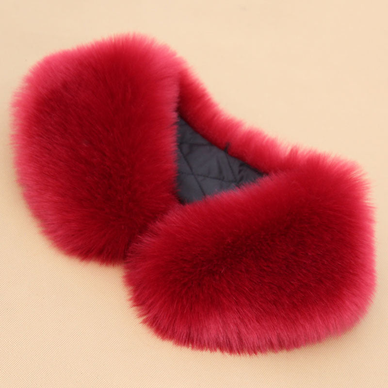 New Fur Collar Faux Fur Scarf All Match