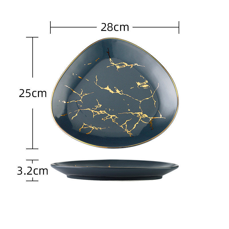 Nordic Light Luxury Style Phnom Penh Marble Household Bowl