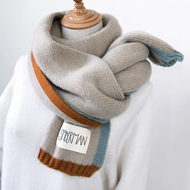 All-match Knitted Wool Student Japanese Long Style