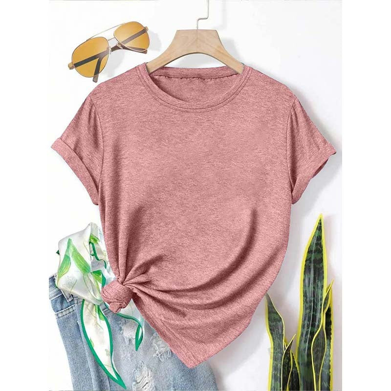 Womens 3 Pack T-Shirts Short Sleeve Summer Tops Fashion Basic Tees Comfy Casual Vacation Outfits