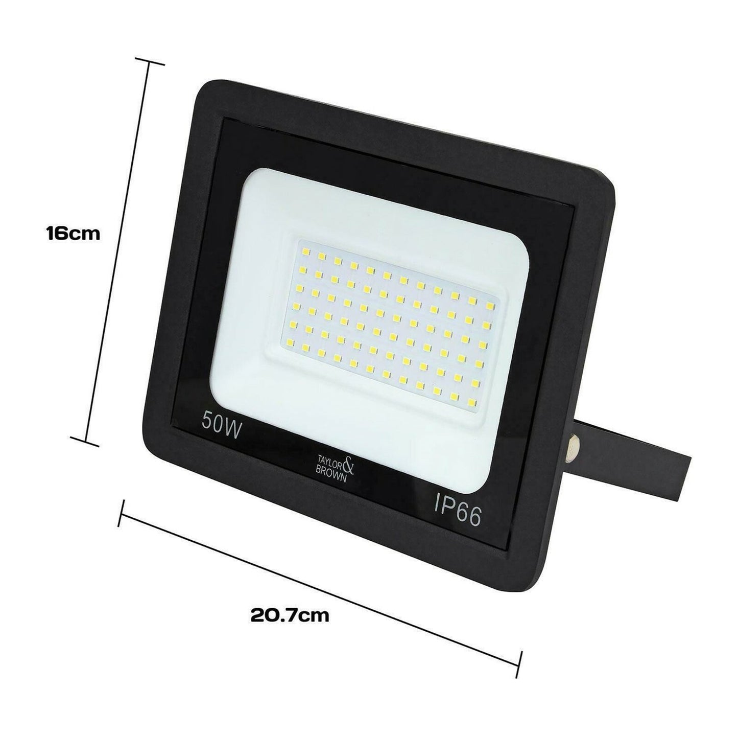 50W LED FLOODLIGHT SECURITY LIGHT OUTDOOR GARDEN LAMP FLOOD LIGHTS 6500K IP66
