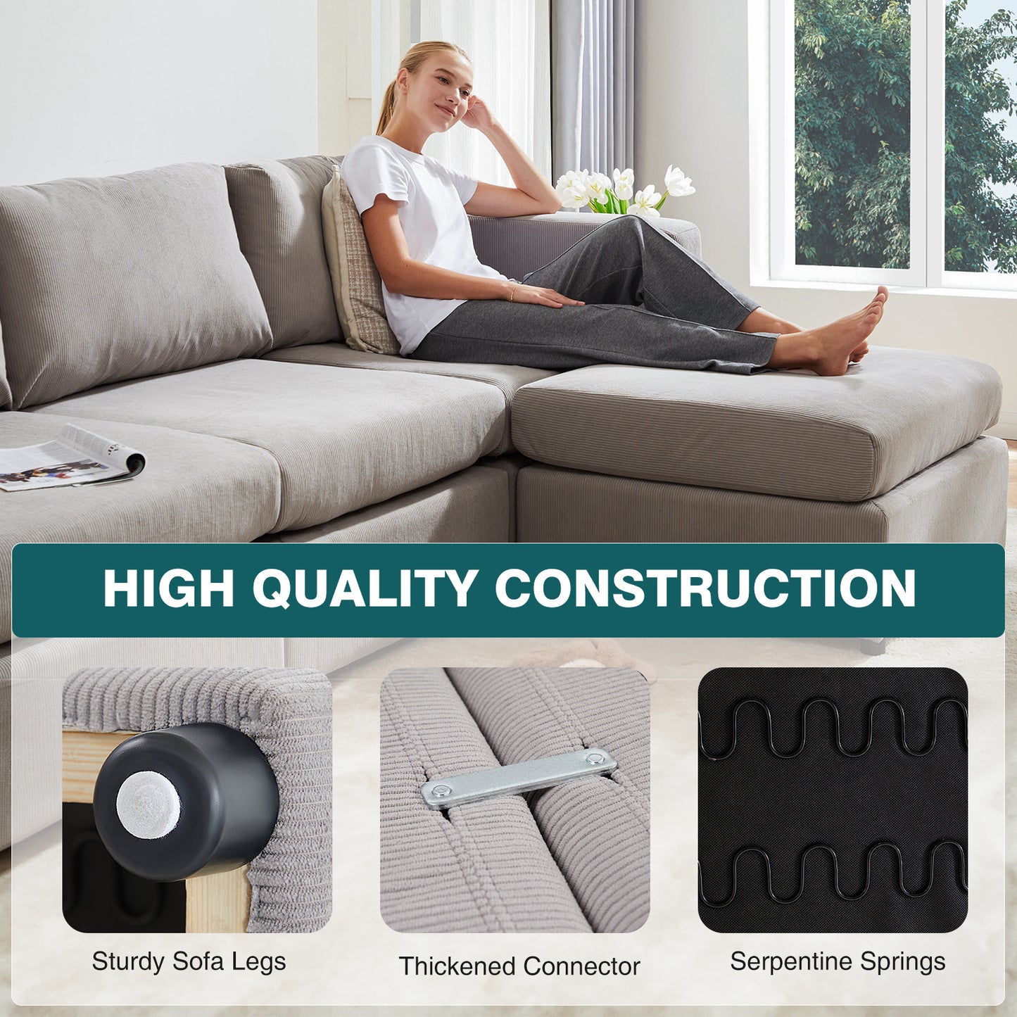 Convertible Sofa Bed