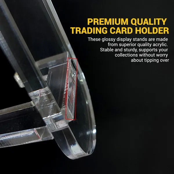 Clear Acrylic Trading Card Display Stand For Cards Sports Card Holder