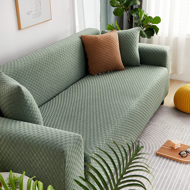 All-inclusive Universal Four Seasons Universal Sofa Cover Thick Solid Color
