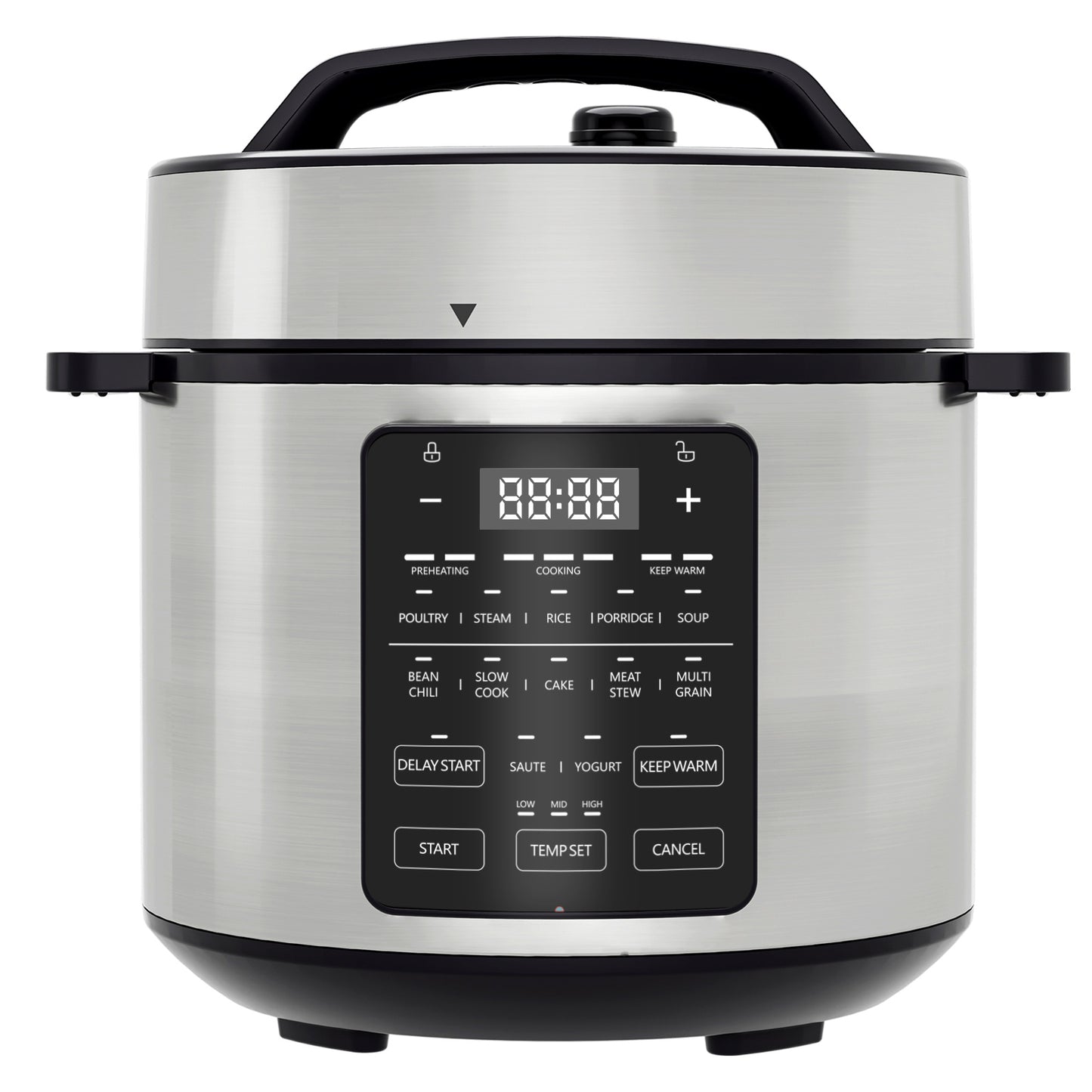 9 In 1 Electric Pressure Cooker, Warmer & Sterilizer, Saute, Slow Cooker, Rice Cooker, Multi-Functional Smart Pot