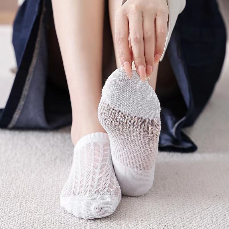 Women's Mesh Invisible Socks Thin