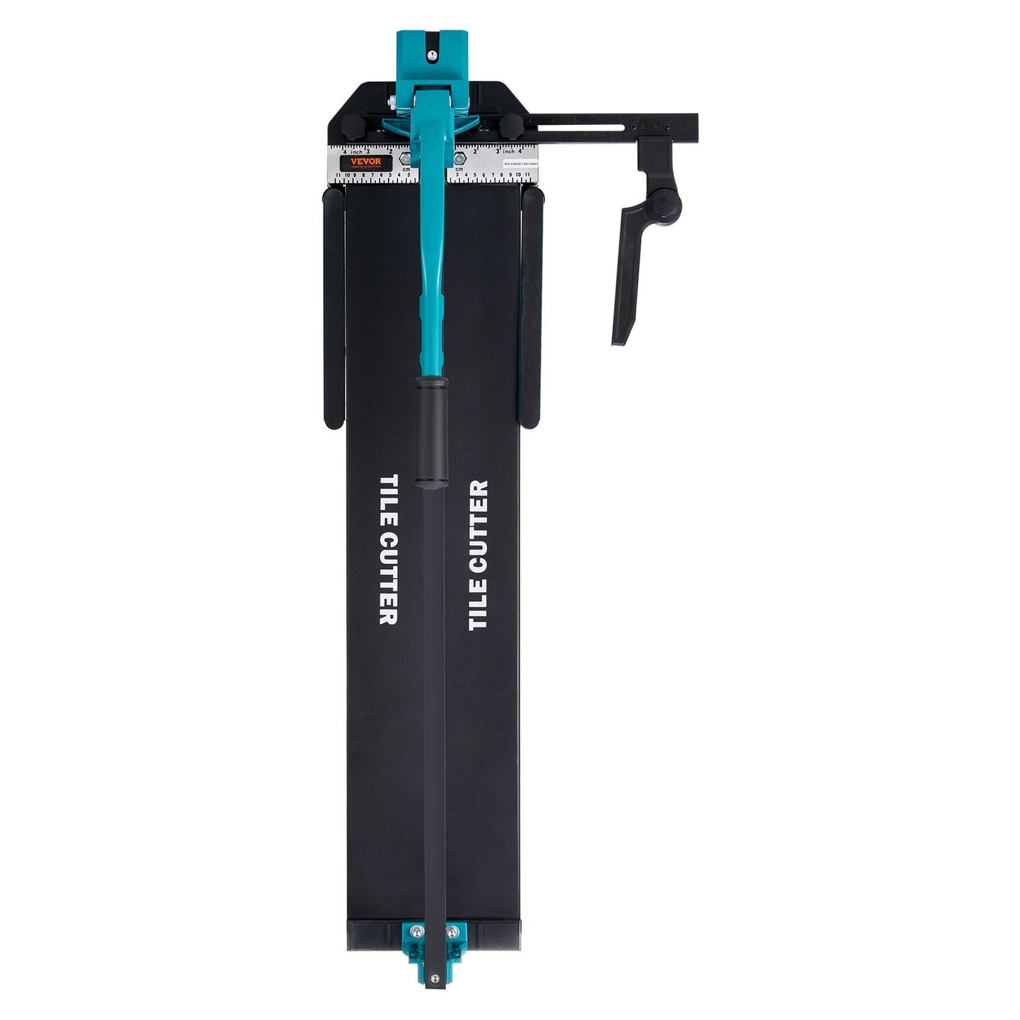 Manual Tile Cutter, 48 Inch, Porcelain Ceramic Tile Cutter With Tungsten Carbide Cutting Wheel, Infrared Positioning, Anti-Skid Feet, Durable Rails For Professional Installers Or Beginners