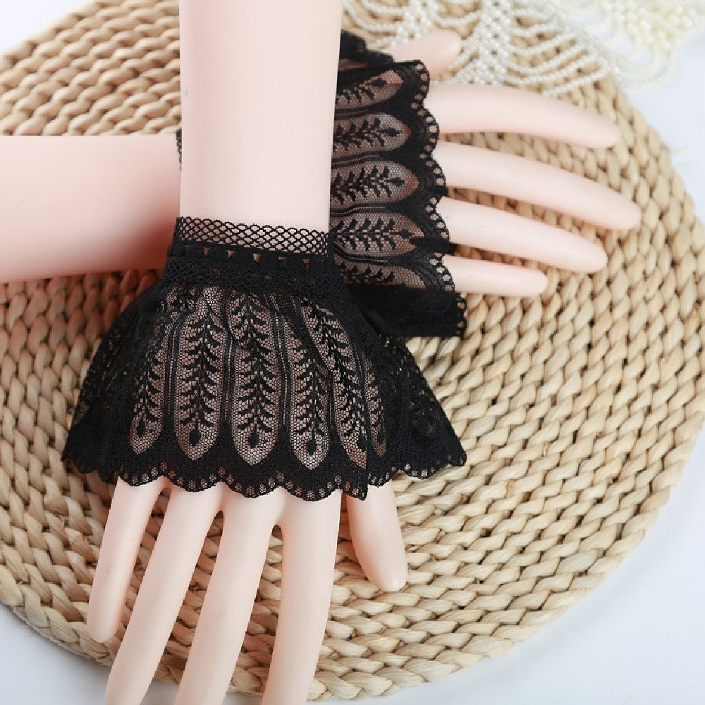 Women's Fashion Personalized Lace Hollow Crocheted Gloves
