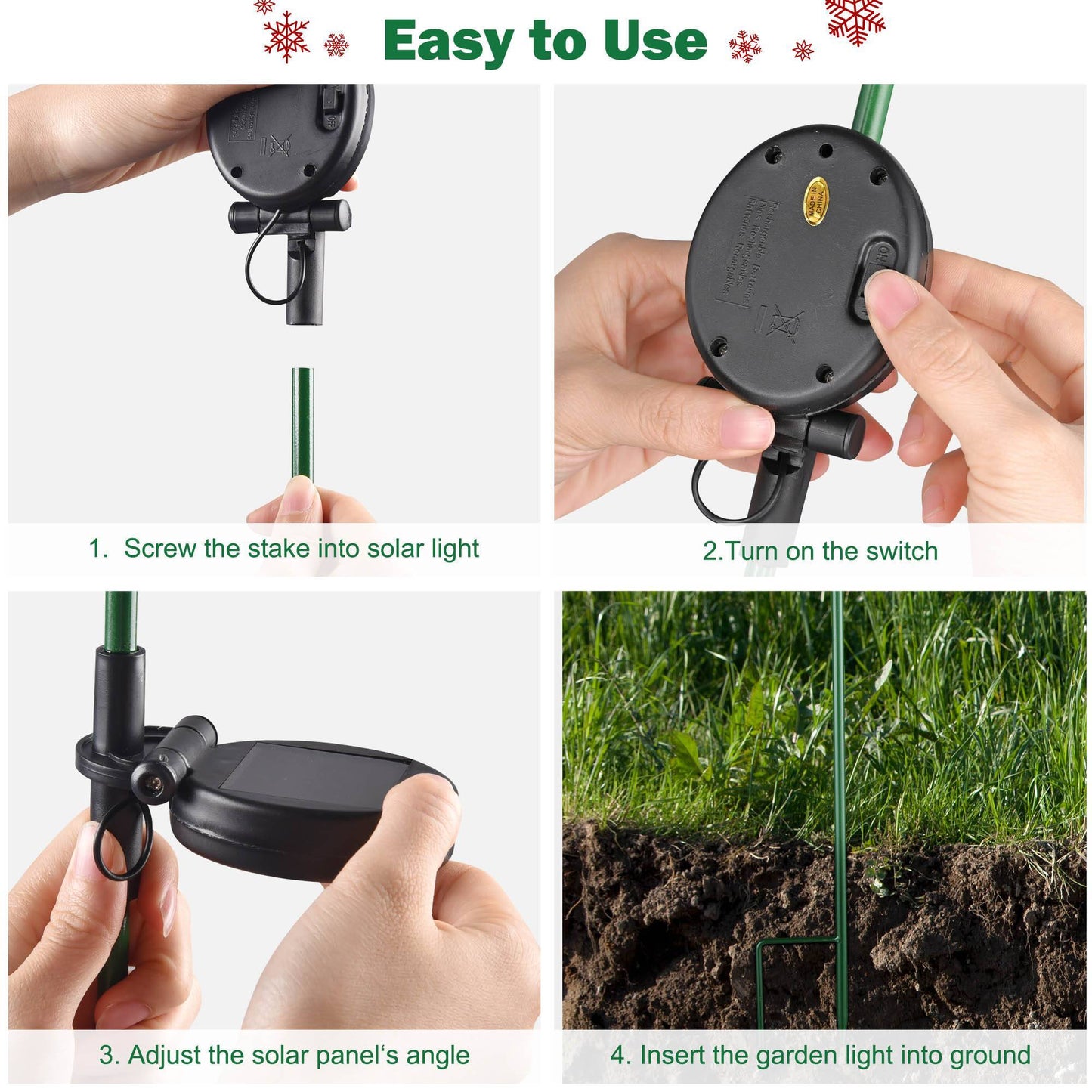 Christmas Tree Solar Light