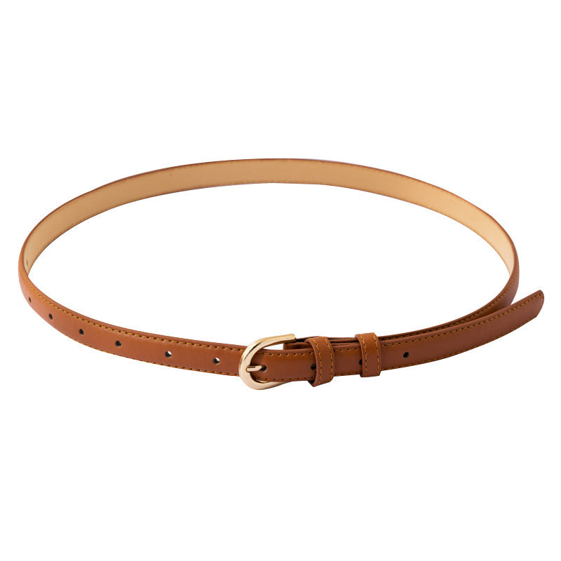 Pin Buckle Women's Student Decoration Skirt Shirt Jeans Strap