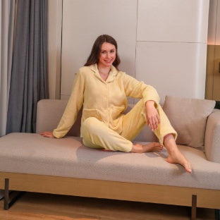 Women's Velvet Pajama Set
