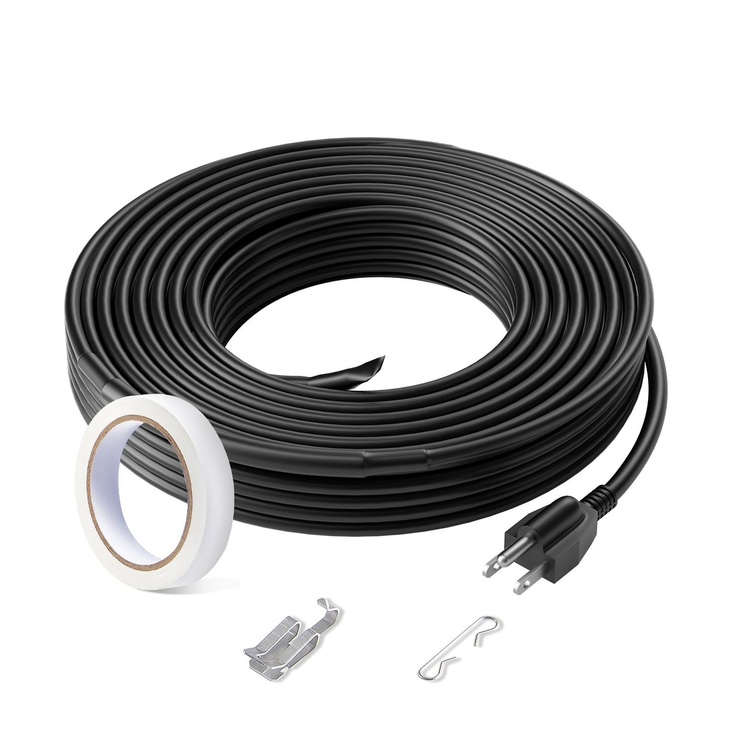 Self-Regulating Pipe Heating Cable 24FT 5W FT Heat Tape For Pipes Roof