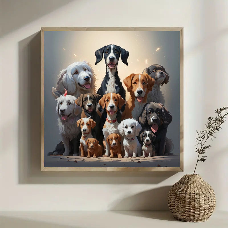 5DDIY Diamond Painting Set - Full Diamond Round Water Diamond Art