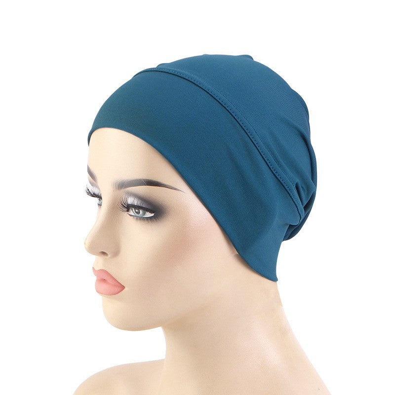 Ethnic Stretch Tam-o'-shanter Solid Color