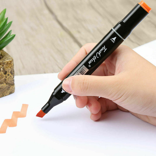 30 Color Acrylic Pens Marker Set Permanent Pen For DIY Graffiti Sketch Dual