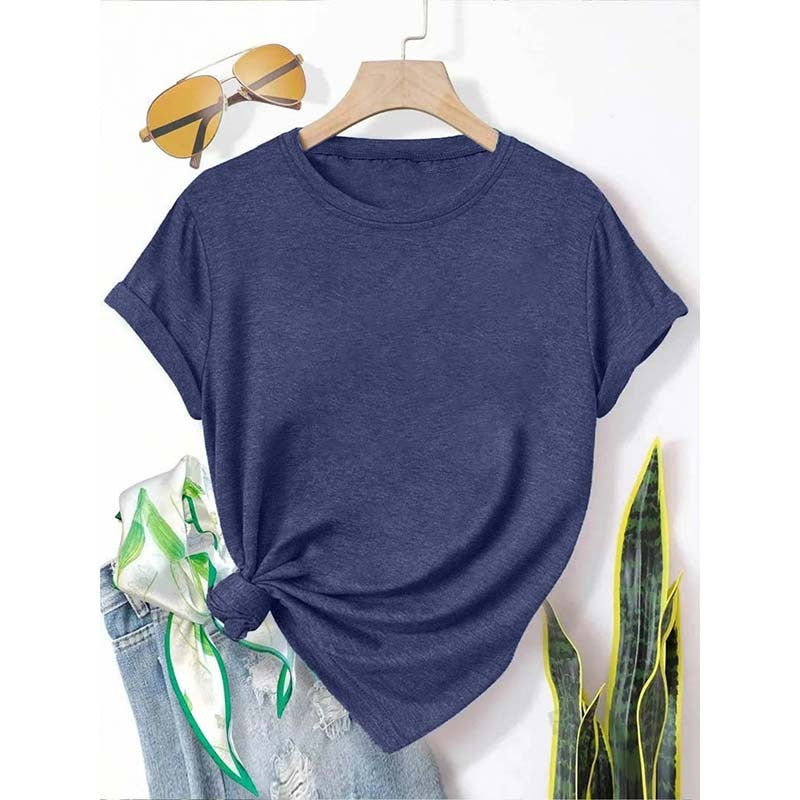 Womens 3 Pack T-Shirts Short Sleeve Summer Tops Fashion Basic Tees Comfy Casual Vacation Outfits