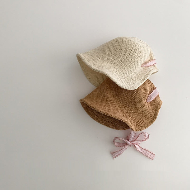 Sun-proof Vacation Beach Straw Hat For Girls