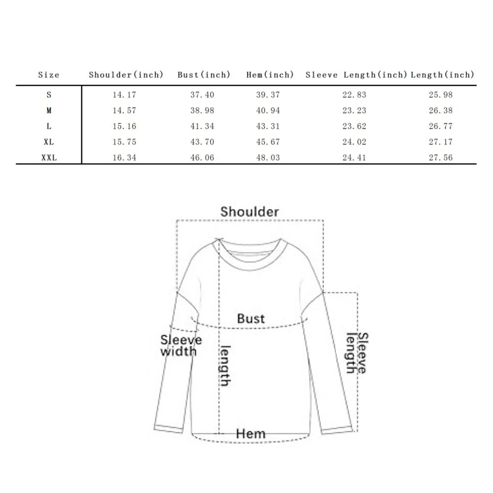 Women's Floral Print Crewneck Casual Long Sleeve T Shirt Pullover Graphic Tee