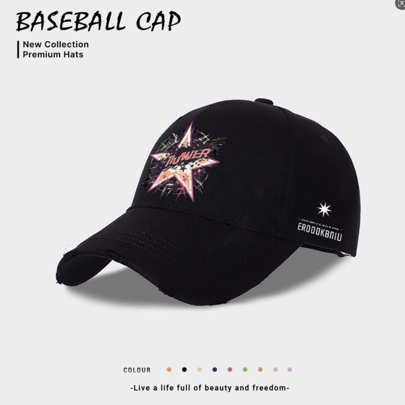 European And American Style Casual Baseball Cap