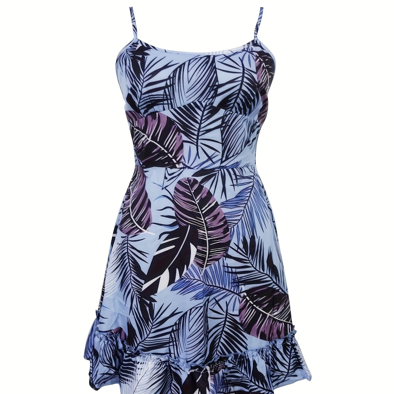 Ladies' SpringSummer Vacation Style Beach Bohemian Slimming Strap Dress