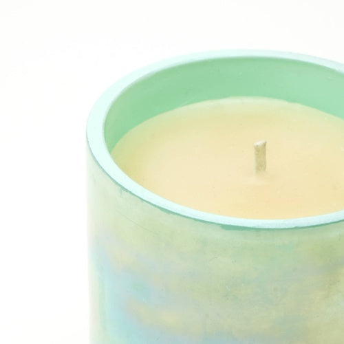 Pastel Glow Scented Wax Candle Blue Elegant & Aromatic Candle For Home & Office Soothing Fragrance & Long-Lasting Burn Perfect For Relaxation
