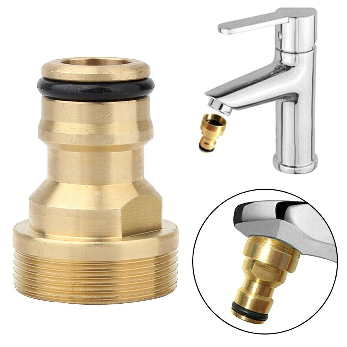 Universal Kitchen Tap Thread Connector Mixer Garden Hose Adaptor Faucet Fitting
