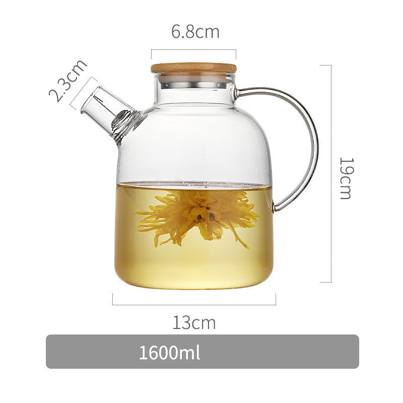 Household Heat-resistant High-temperature Glass Teapot