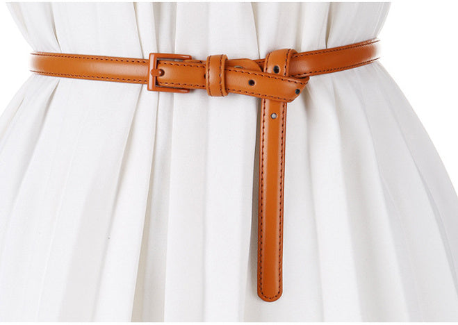 Simple All-match Fashion Decoration With Skirt Suit Pants Belt