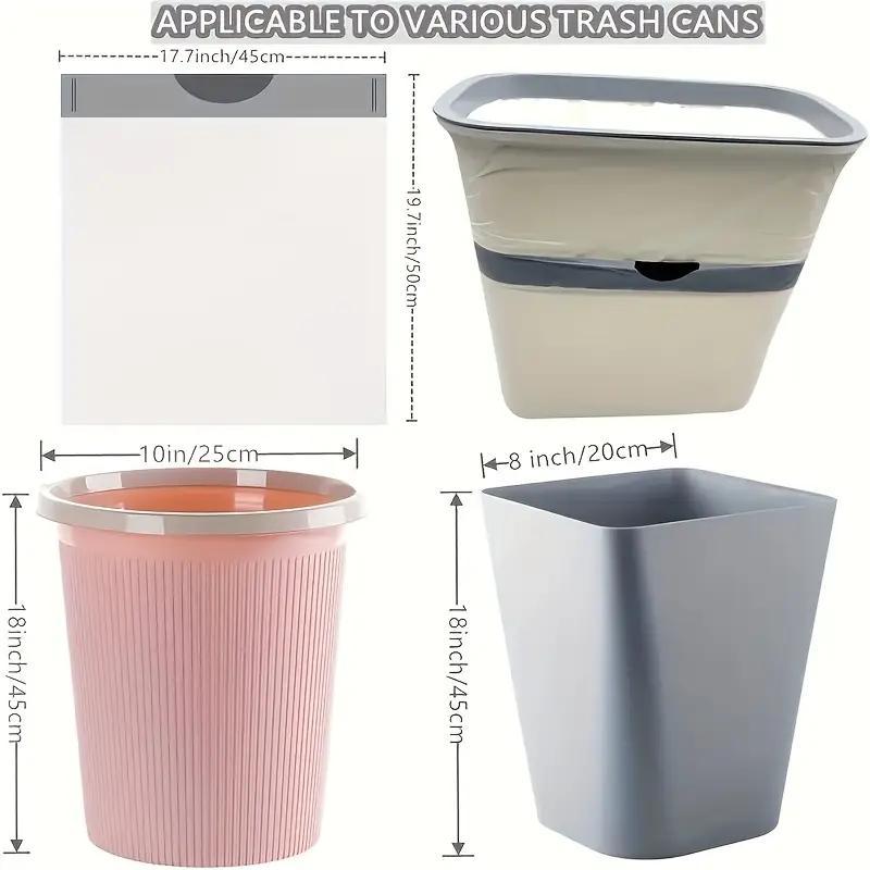 150pcs Extra Thick Leakproof Drawstring Garbage Bags Odorless Large Capacity Suitable For Kitchen