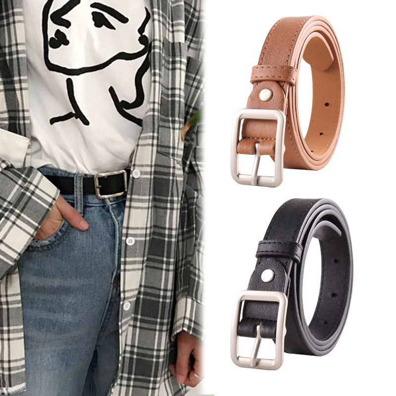 Korean Style Women's Belt Retro Simple All-match