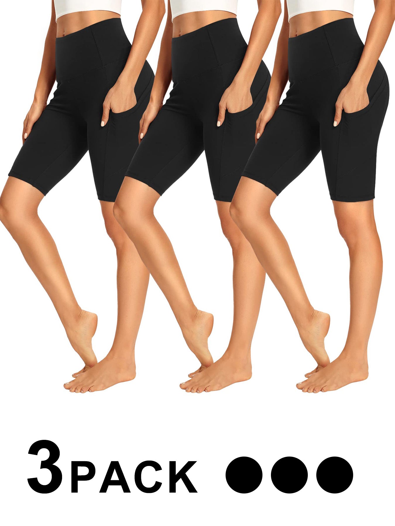 Yoga Pants - 5 Minutes High Waist M Size 3 BlackX3