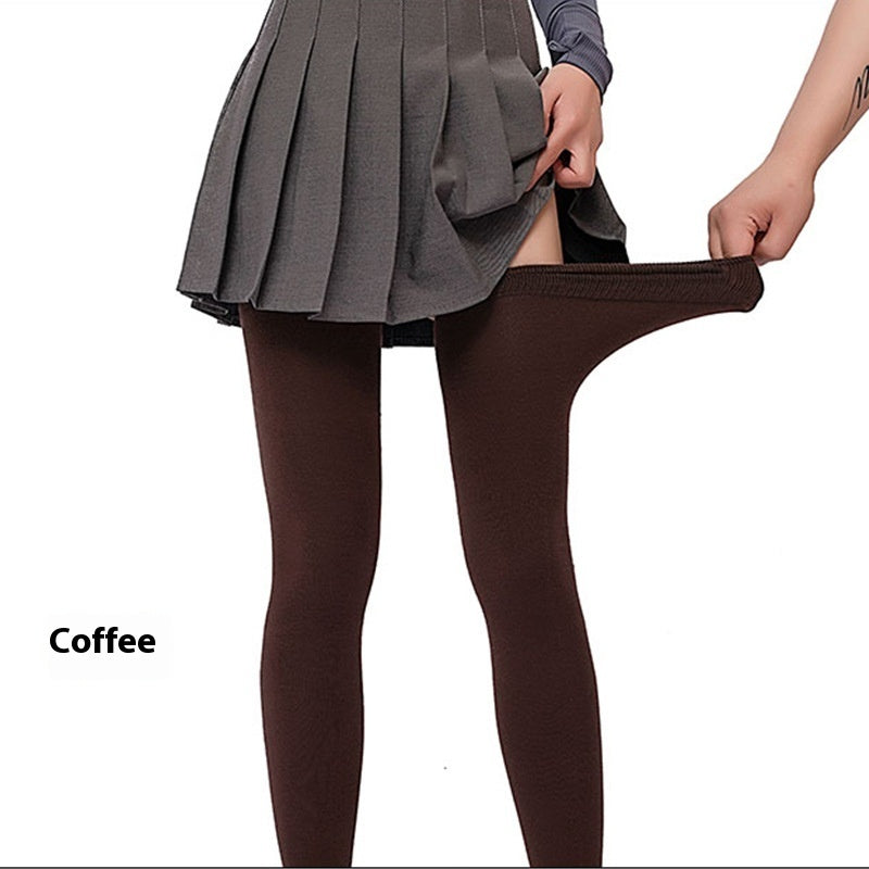 Autumn And Winter Plus Size Extended Cotton Over-the-knee Thigh Warm Socks