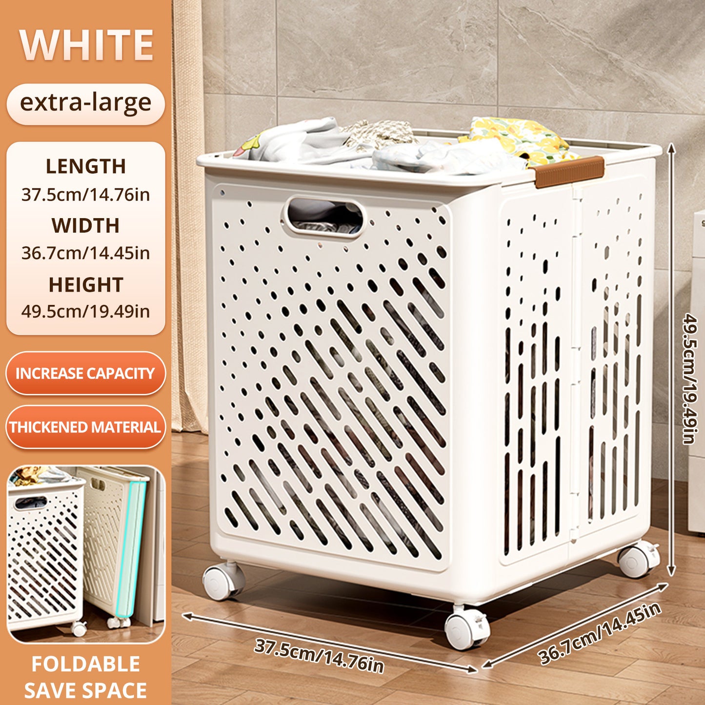 Self Developed Folding Dirty Clothes Basket