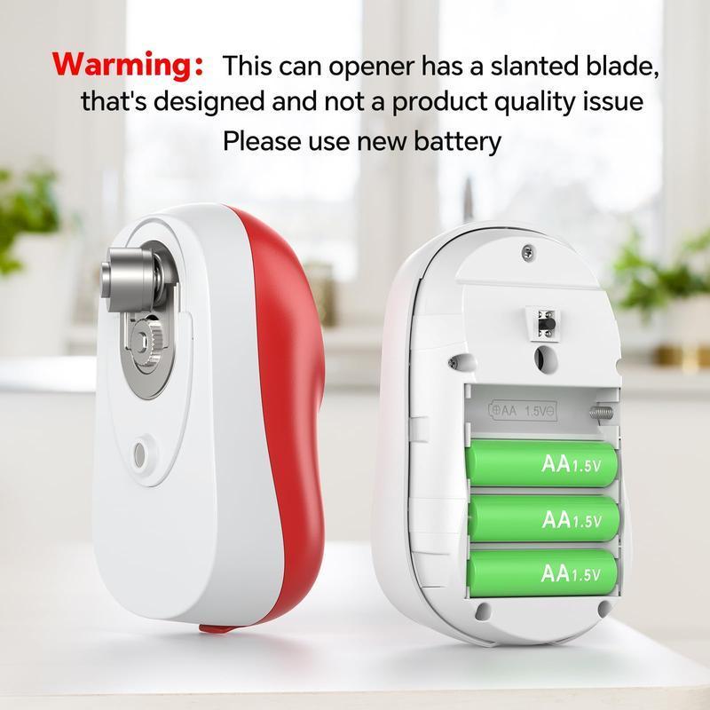 Osnell's New Hands-free Electric Can Opener Automatically Opens Any Size Can With One Button. The Edge Is Smooth And Safe. The Best Gift For Chefs, Elderly People And Mothers. Kitchen Gadgets And Mode