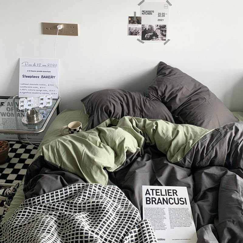 Bedding Printed Four Piece Water Wash