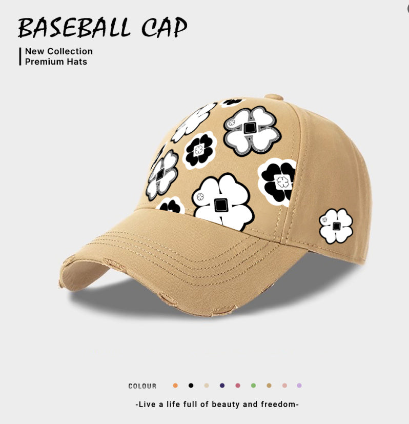 European And American Style Casual Baseball Cap For Women