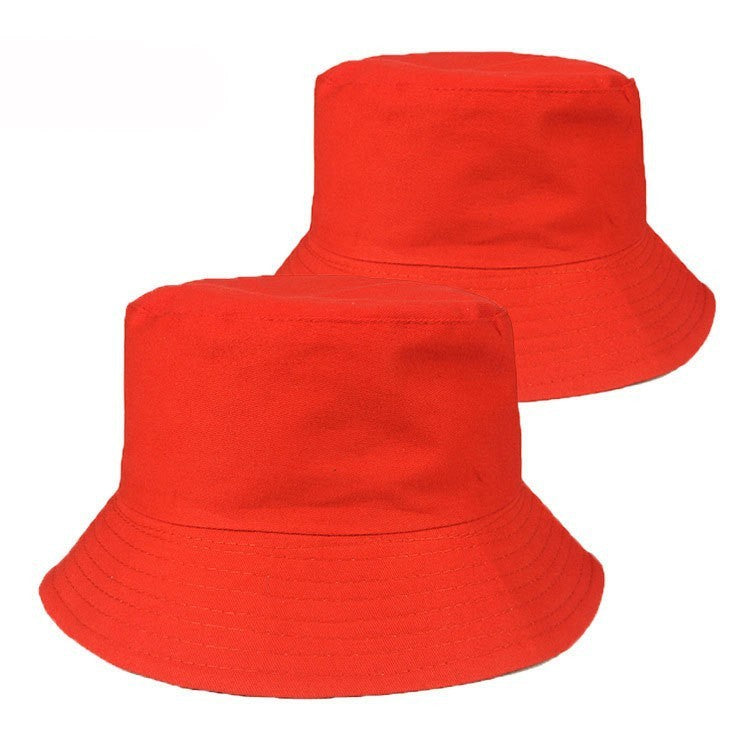 Children's Cotton Embroidered Fisherman Hat