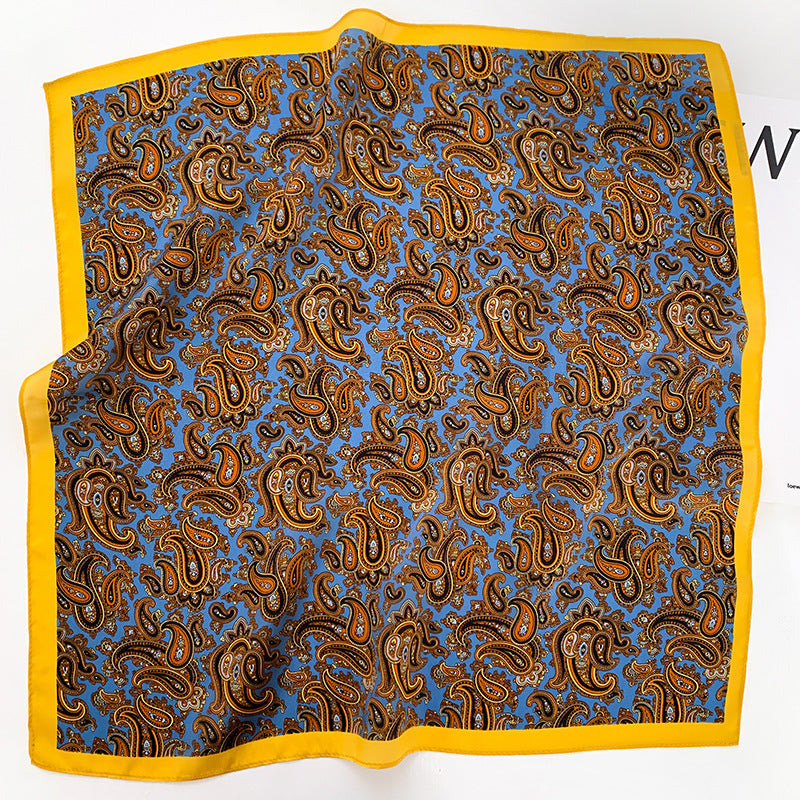 Women's Spring And Autumn Silk Scarf Small Square