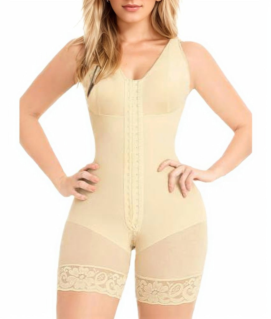Shapewear Jumpsuit For Women Tummy Control Post Surgery Full Body Shaper Butt Lifter With Zipper Crotch Skimsbodysuits Elegant Bodysuitfajashaper