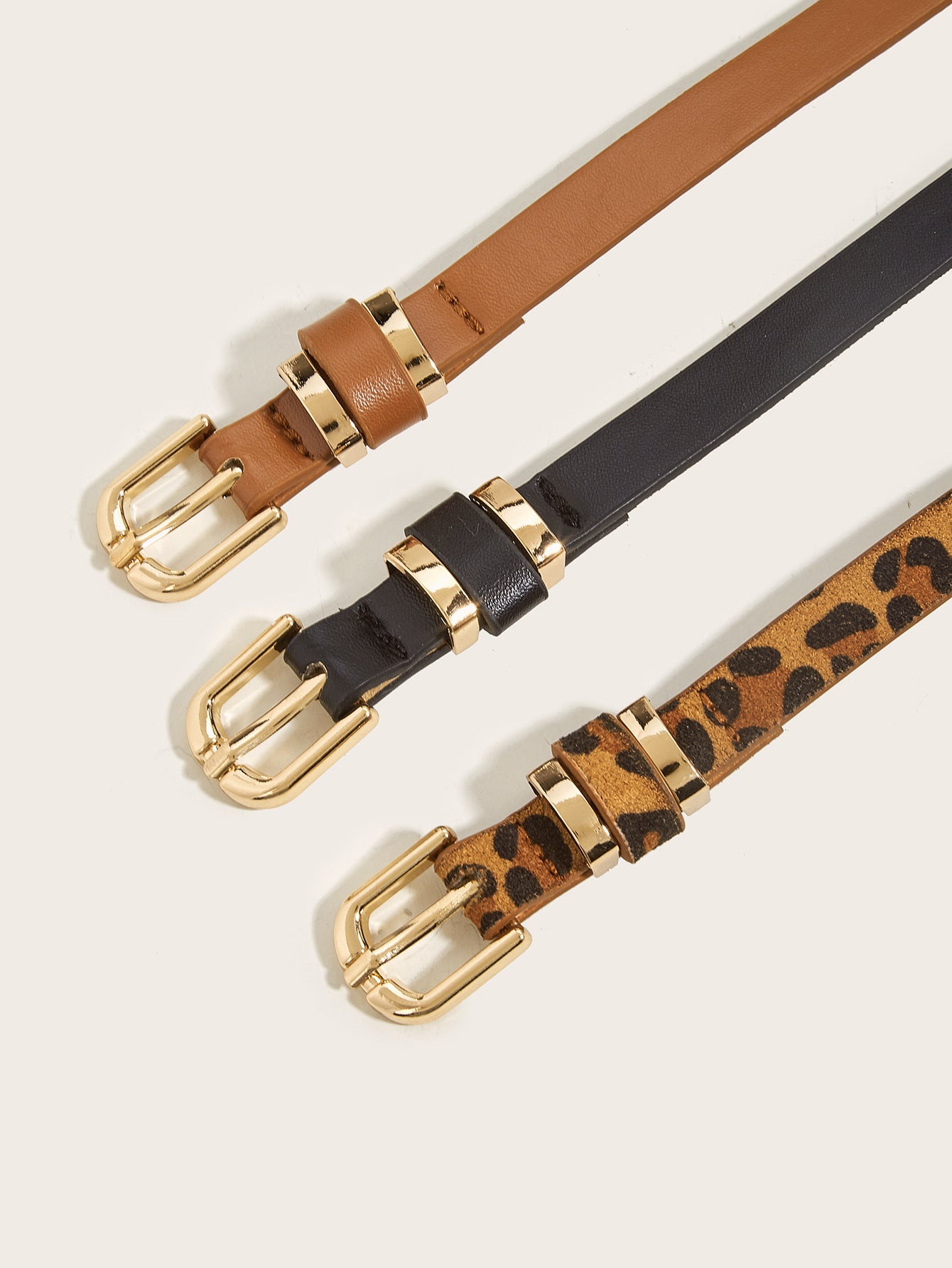 Retro Thin All-match Pin Buckle Small Belt
