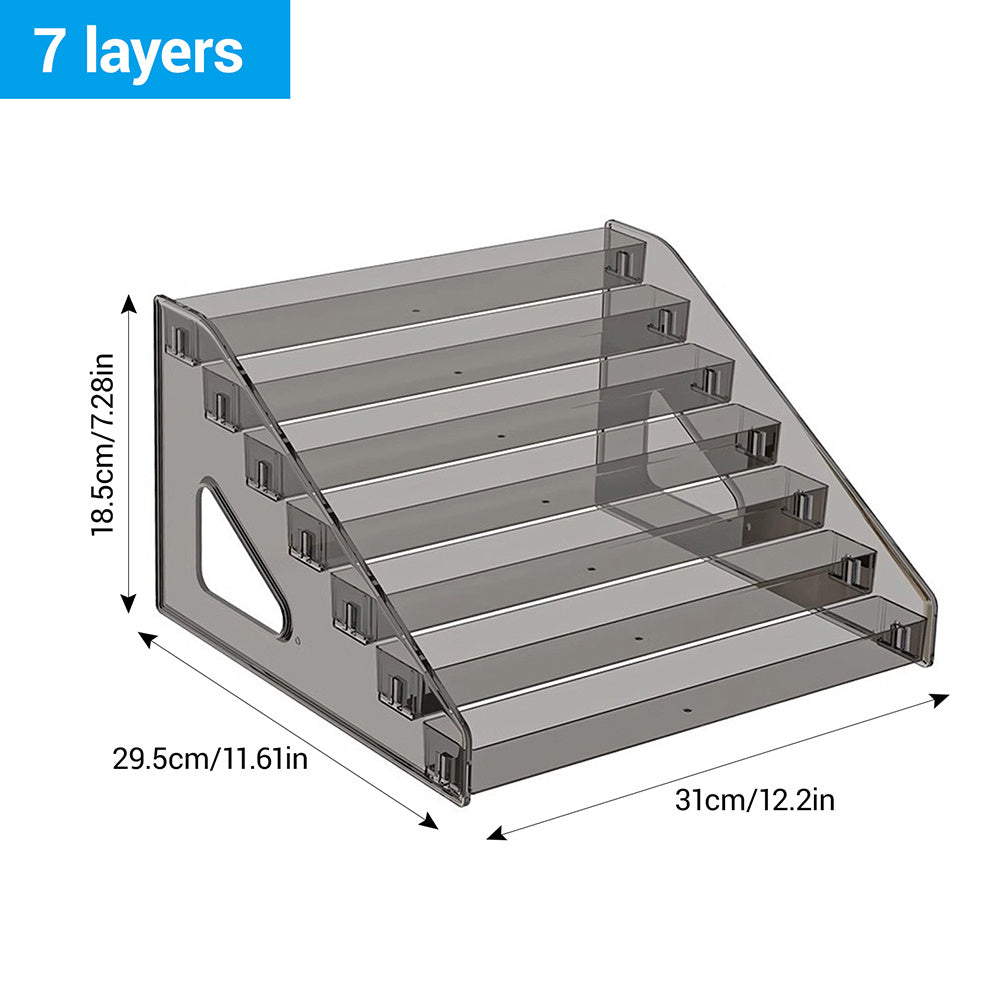 Acrylic Card Display Rack Shelf, Organizing Rack