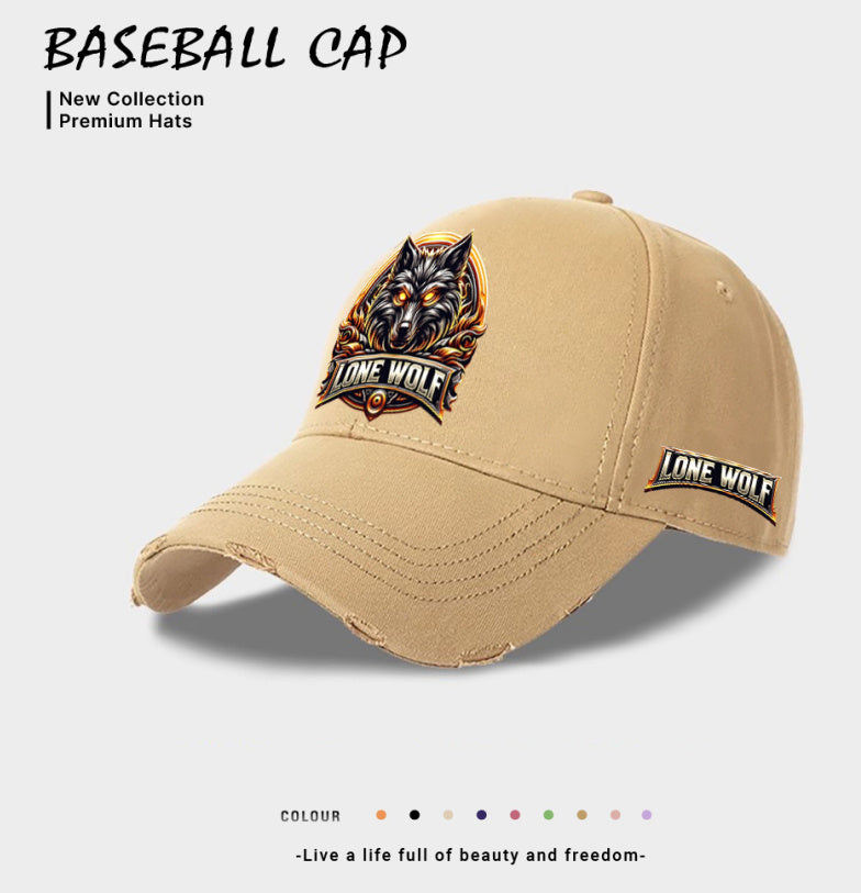 European And American Style Casual Baseball Cap For Women