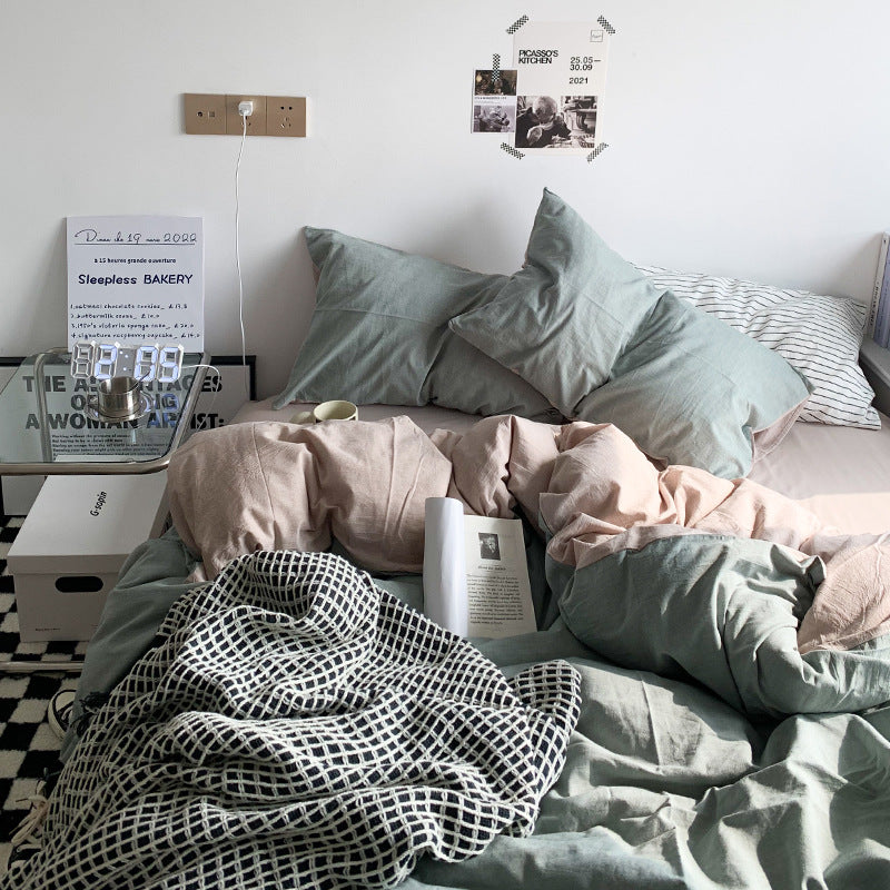 Bedding Printed Four Piece Water Wash