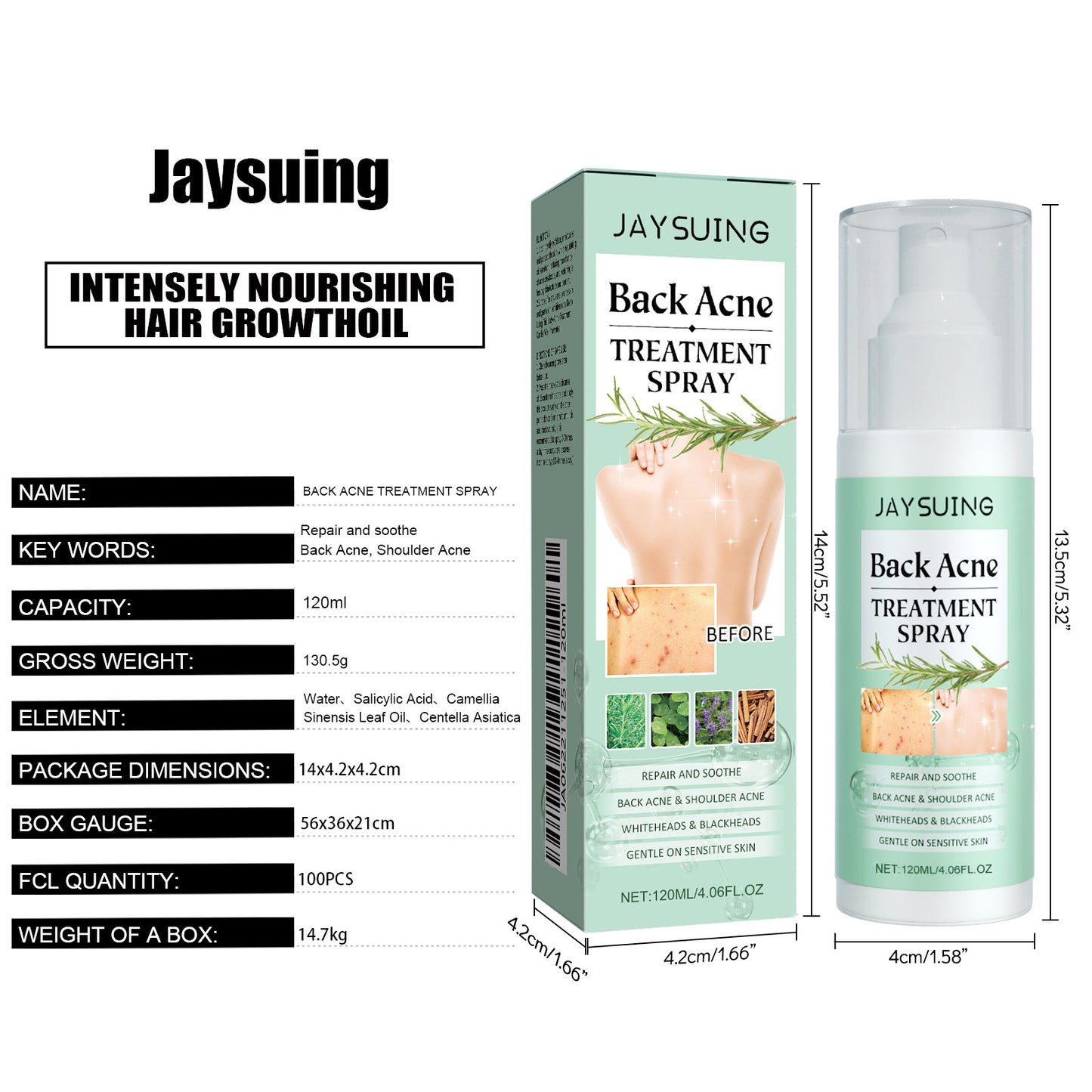 Skin Nourishing Back Care Spray